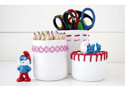 boîtes brodées