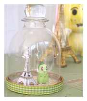 plastic bell jars