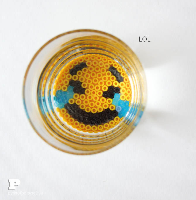 Emoji bead coasters 6