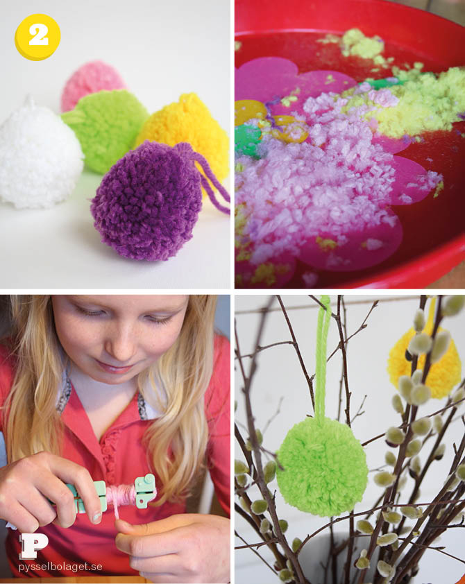 Pom Pom Easter Eggs 4