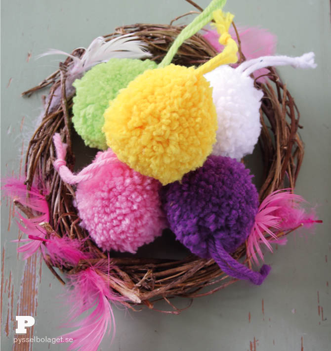 Pom Pom Easter Eggs 5