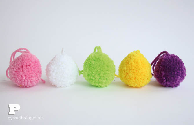 Pom Pom Easter Eggs 6