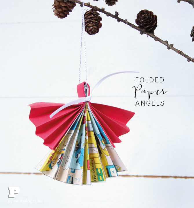 Folded Paper Angels