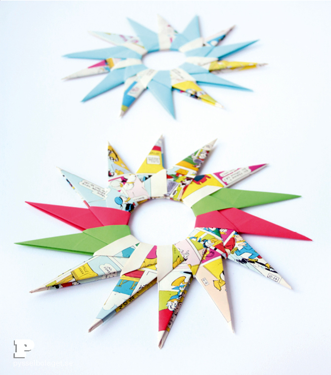 Origami paper stars5