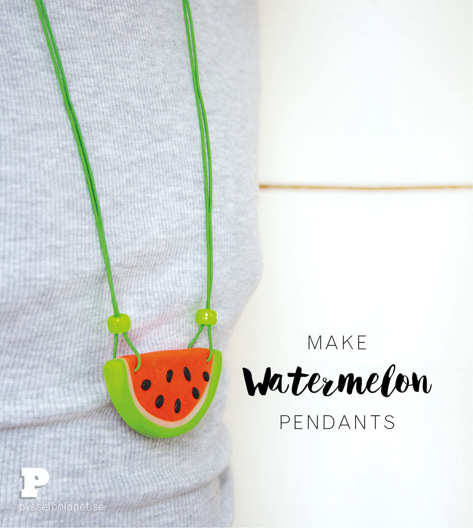 Watermelon pendants