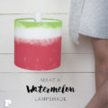 Make a Watermelon Lampshade by Pysselbolaget.se