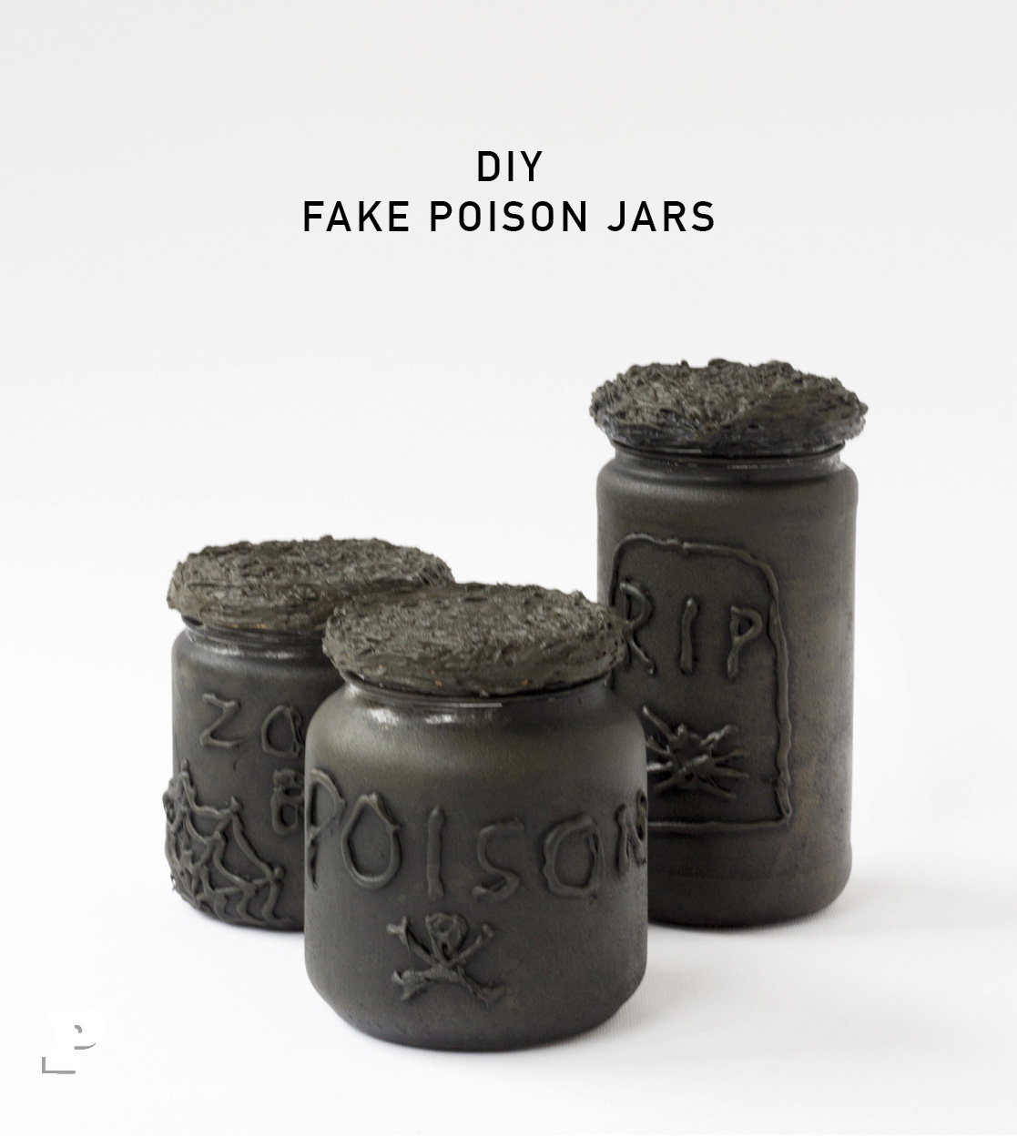 Fake Poison Jars by Pysselbolaget