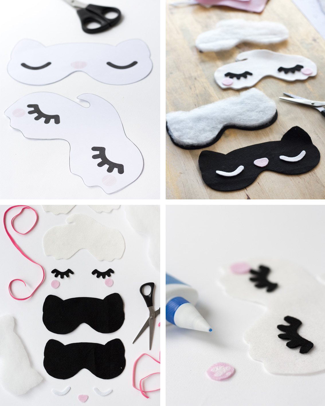 Halloween Sleeping Masks | Pysselbolaget