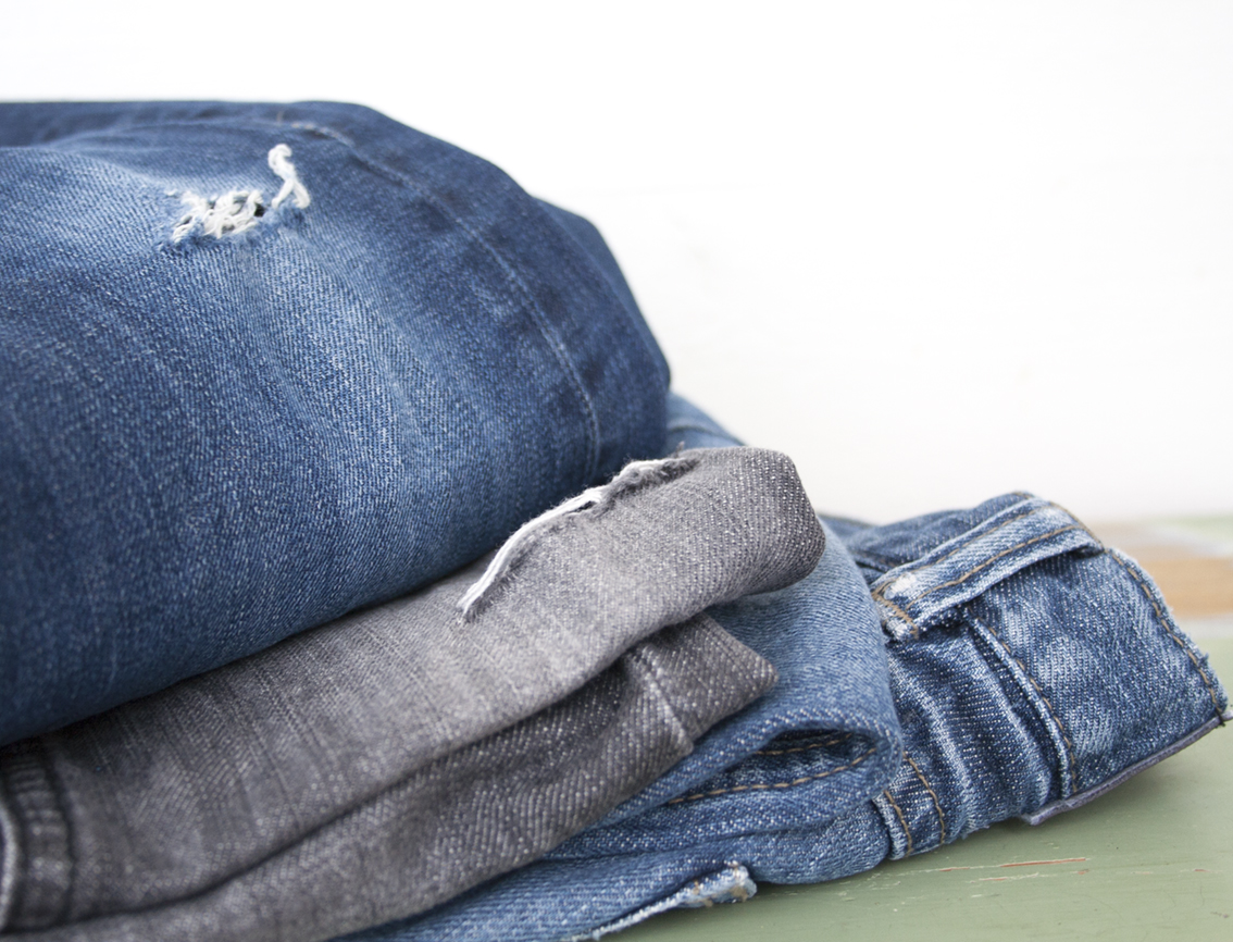 Återbruka jeans | Pysselbolaget