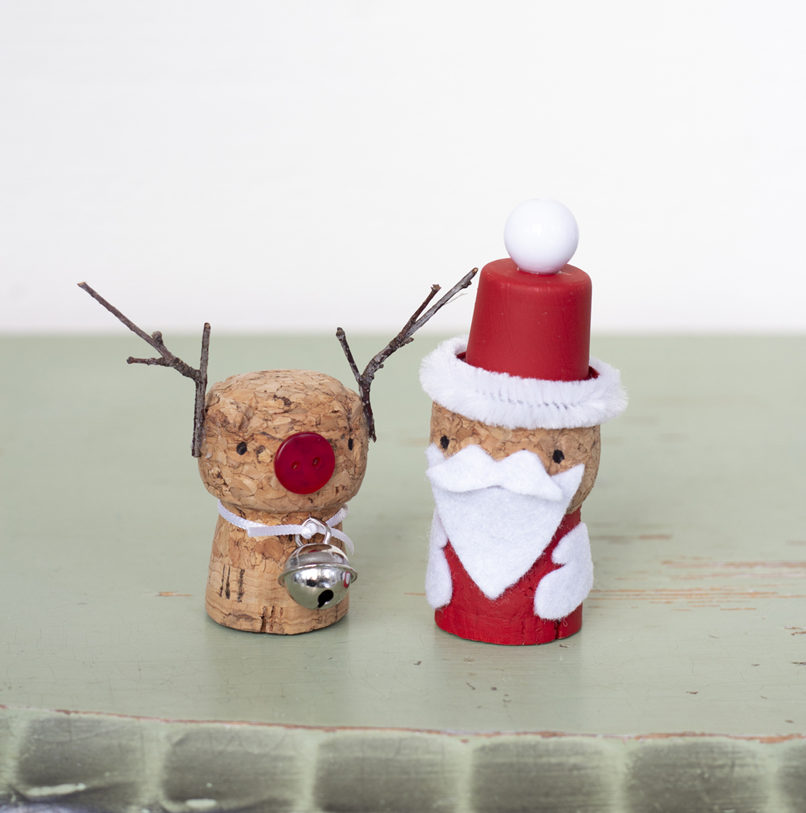 Julfigurer av kork | Pysselbolaget